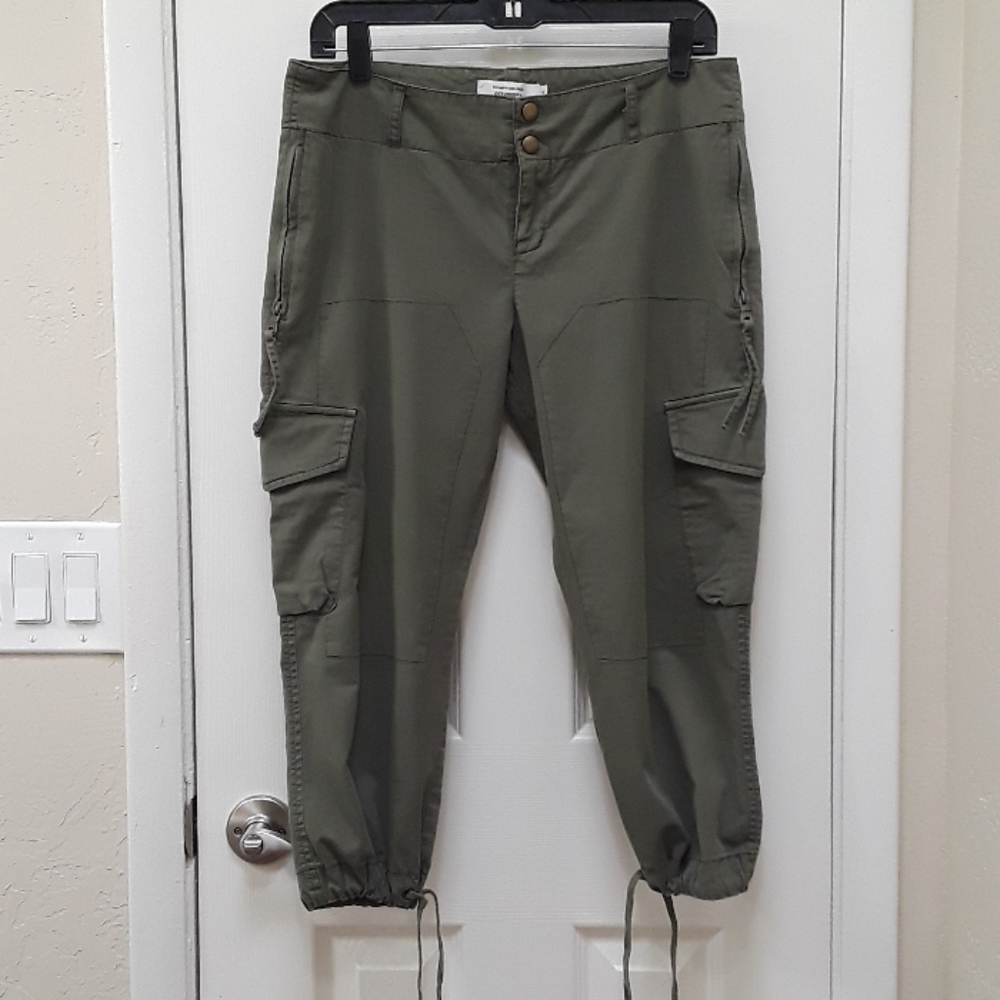 Comptoir Des Cotonniers Army Cargo Crop Pants - Picture 5 of 8